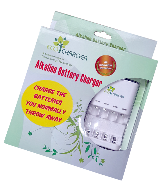 Eco alkaline battery charger